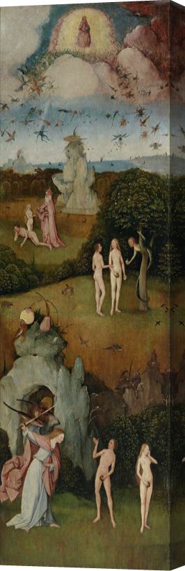Hieronymus Bosch Haywain, Left Wing of The Triptych Stretched Canvas Painting / Canvas Art