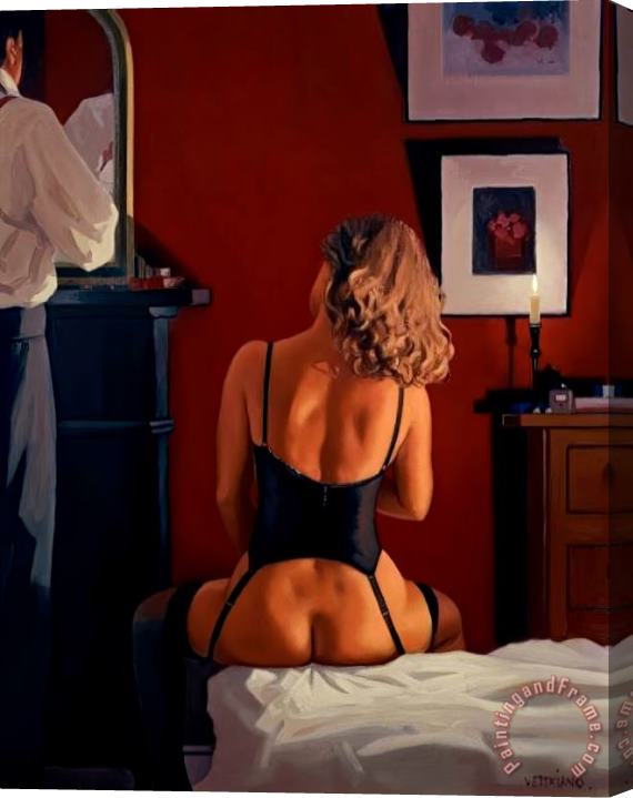 Jack Vettriano Another Married Man, 2017 Stretched Canvas Painting / Canvas Art