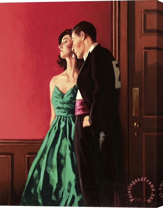 Jack Vettriano Competition Dancers, 1997 Stretched Canvas Painting / Canvas Art
