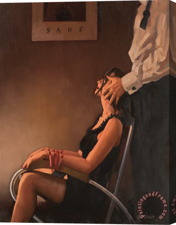 Jack Vettriano Surrender, 2006 Stretched Canvas Print / Canvas Art