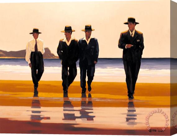 Jack Vettriano The Billy Boys Stretched Canvas Painting / Canvas Art