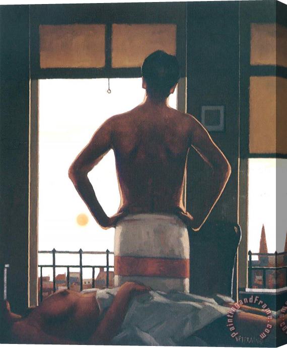 Jack Vettriano The Remains of Love Stretched Canvas Painting / Canvas Art