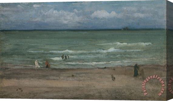 James Abbott McNeill Whistler The Sea Stretched Canvas Painting / Canvas Art