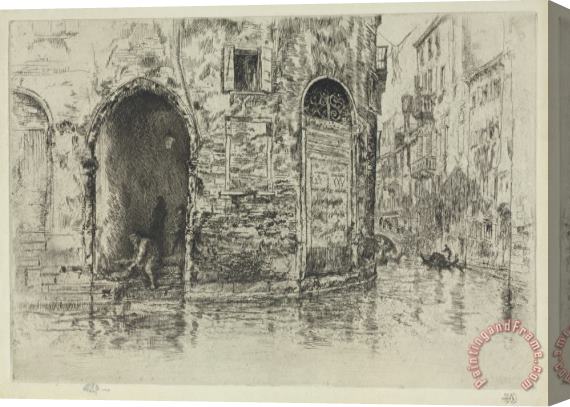 James Abbott McNeill Whistler Two Doorways Stretched Canvas Print / Canvas Art