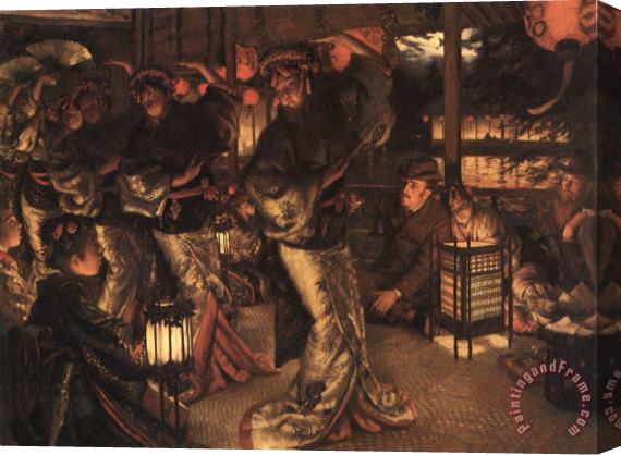 James Jacques Joseph Tissot The Prodigal Son in Modern Life in Foreign Climes Stretched Canvas Print / Canvas Art