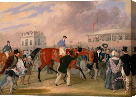 James Pollard The Derby Pets The Winner Stretched Canvas Print / Canvas Art