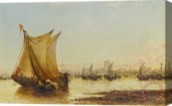 James Webb On The Coast of Holland Stretched Canvas Painting / Canvas Art