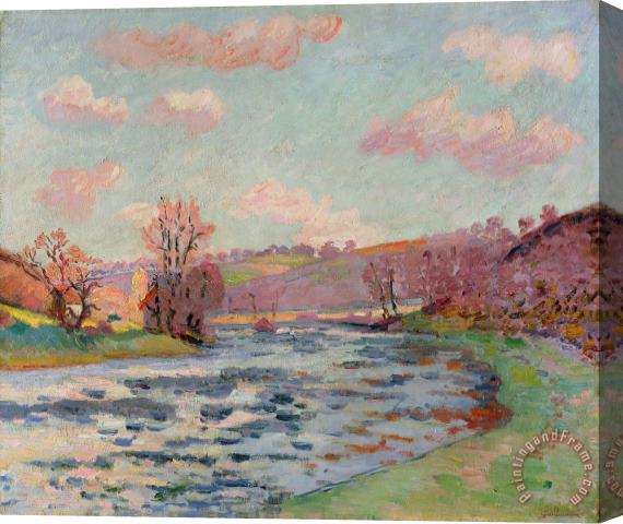 Jean Baptiste Armand Guillaumin Banks of the Creuse Stretched Canvas Painting / Canvas Art