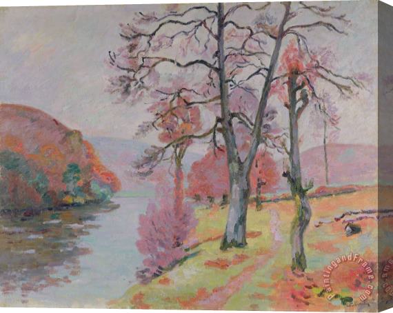 Jean Baptiste Armand Guillaumin Crozant Brittany Stretched Canvas Painting / Canvas Art