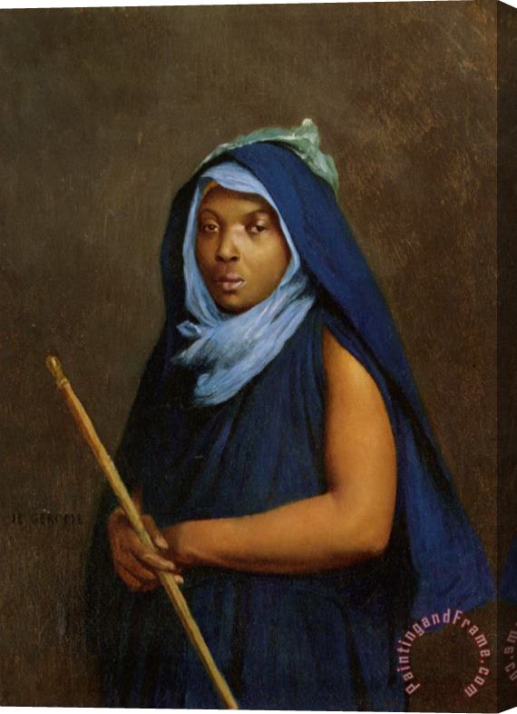 Jean Leon Gerome Moroccan Girl Stretched Canvas Print / Canvas Art