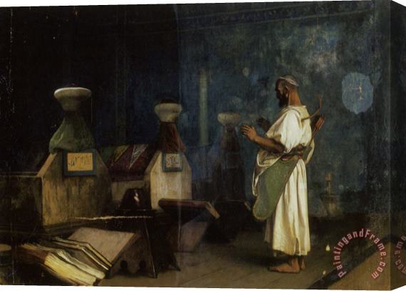 Jean Leon Gerome Prayer at The Sultans Toumb Stretched Canvas Print / Canvas Art