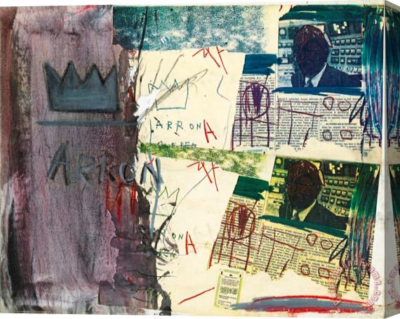 Jean-michel Basquiat Untitled Stretched Canvas Print / Canvas Art