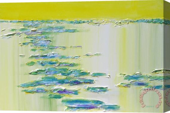 Jerome Lawrence Light Pond Stretched Canvas Print / Canvas Art