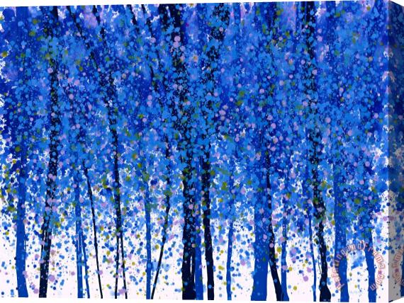 Jerome Lawrence Trees at Twilight IX Stretched Canvas Painting / Canvas Art