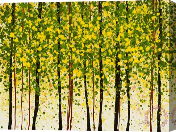 Jerome Lawrence Trees at Twilight XVII Stretched Canvas Painting / Canvas Art