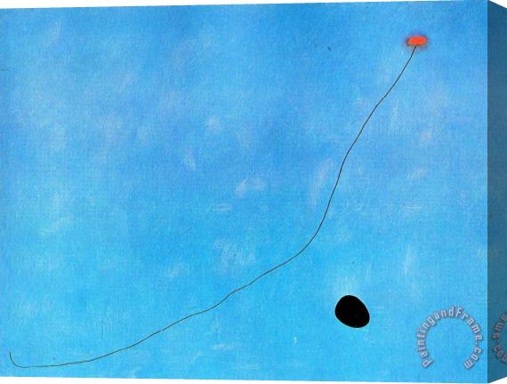 Joan Miro Blue III Stretched Canvas Print / Canvas Art