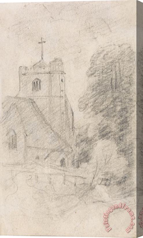 John Constable Leatherhead Church, Near Epsom, From The Northeast Stretched Canvas Print / Canvas Art