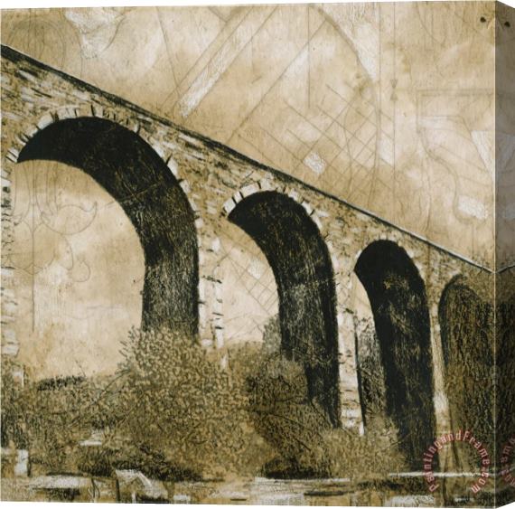John Douglas Aqueduct 2 Stretched Canvas Print / Canvas Art