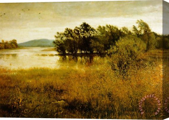 John Everett Millais Chill October Stretched Canvas Print / Canvas Art