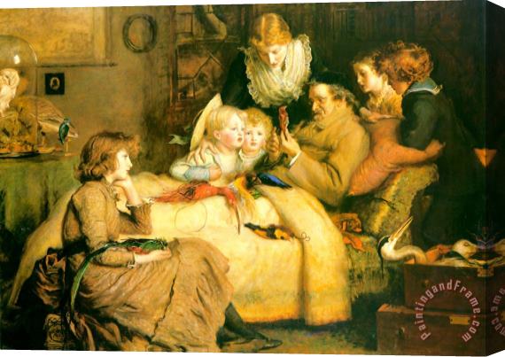 John Everett Millais Ruling Passion Stretched Canvas Print / Canvas Art