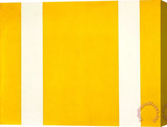 John Mclaughlin #4, 1965 Stretched Canvas Print / Canvas Art