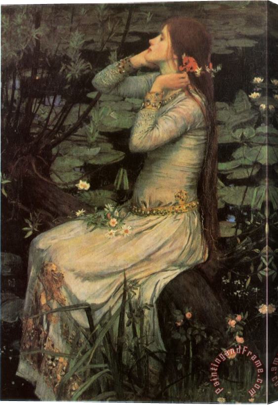 John William Waterhouse Ophelia C 1894 Stretched Canvas Painting / Canvas Art