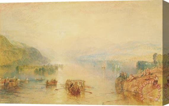 Joseph Mallord Turner Windermere Westmorland Stretched Canvas Print / Canvas Art