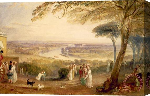 Joseph Mallord William Turner Richmond Terrace Stretched Canvas Painting / Canvas Art