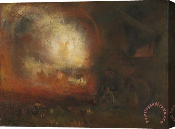 Joseph Mallord William Turner The Hero of a Hundred Fights Stretched Canvas Painting / Canvas Art