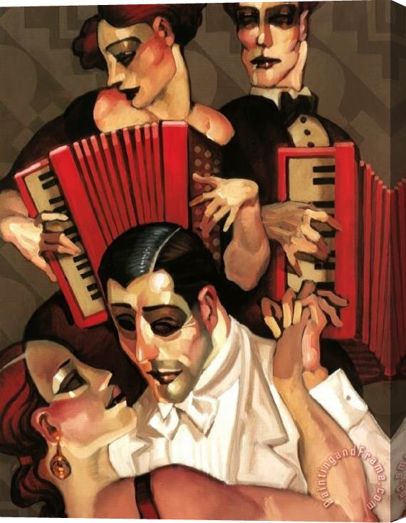 Juarez Machado Silence with a Musical Sentence Stretched Canvas Painting / Canvas Art