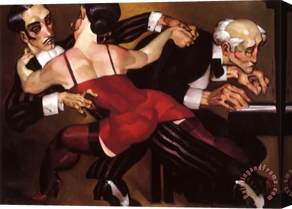 Juarez Machado The Last Tango Stretched Canvas Print / Canvas Art
