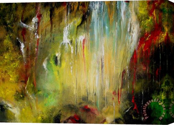 Katarina Niksic Wasserfall Stretched Canvas Painting / Canvas Art