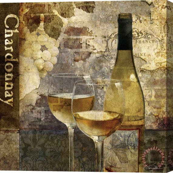 Keith Mallett Chardonnay Stretched Canvas Painting / Canvas Art
