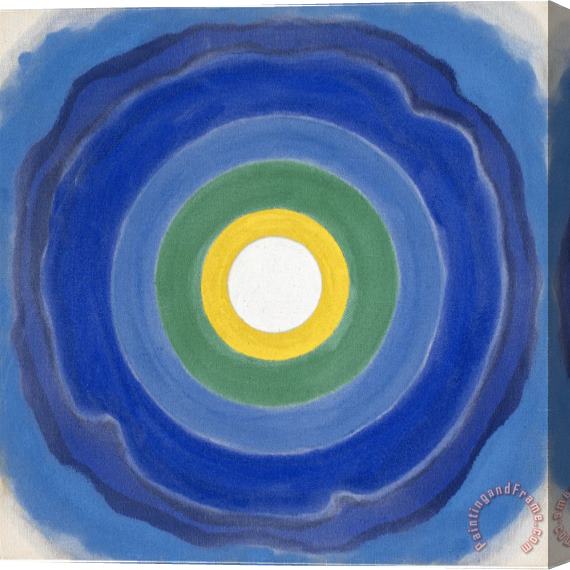 Kenneth Noland April Stretched Canvas Painting / Canvas Art