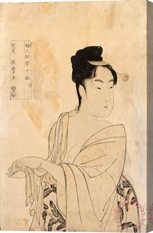 Kitagawa Utamaro Untitled 2 Stretched Canvas Print / Canvas Art