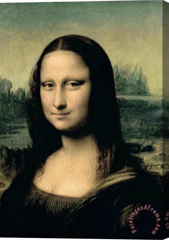 Leonardo da Vinci Mona Lisa Stretched Canvas Painting / Canvas Art