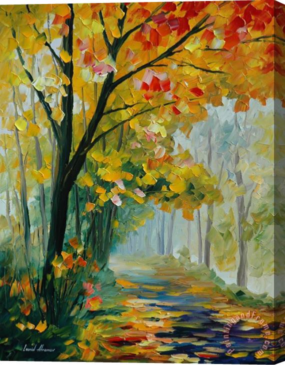 Leonid Afremov Path To The Past Stretched Canvas Painting / Canvas Art