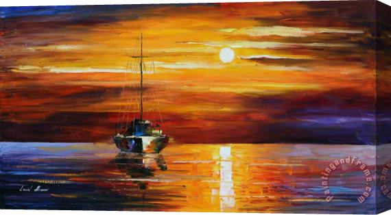 Leonid Afremov Sea Shadows Stretched Canvas Painting / Canvas Art