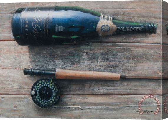 Lincoln Seligman Bottle And Rod I Stretched Canvas Painting / Canvas Art