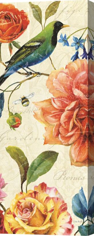 Lisa Audit Rainbow Garden Vi Stretched Canvas Print / Canvas Art