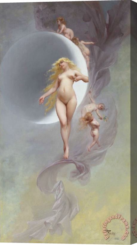 Luis Ricardo Falero The Planet Venus Stretched Canvas Painting / Canvas Art
