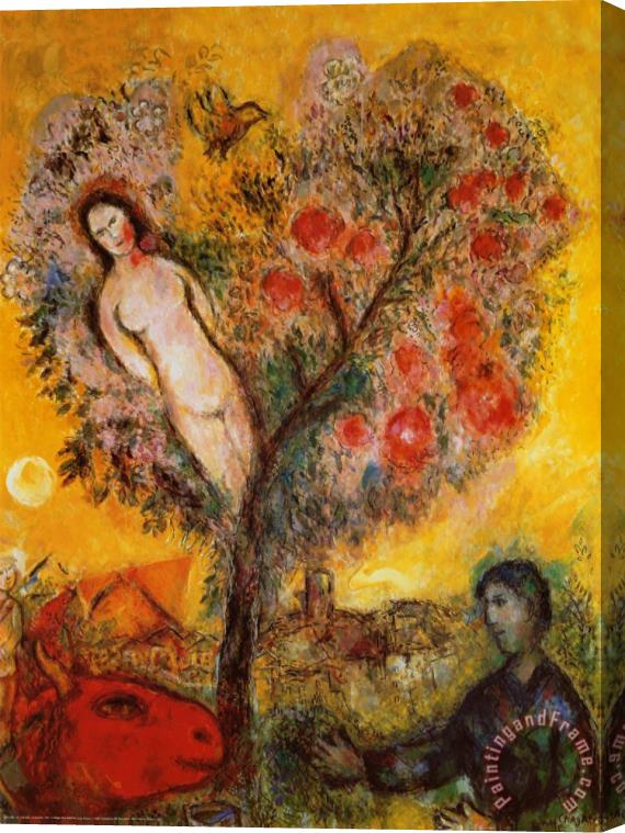 Marc Chagall La Branche Stretched Canvas Print / Canvas Art