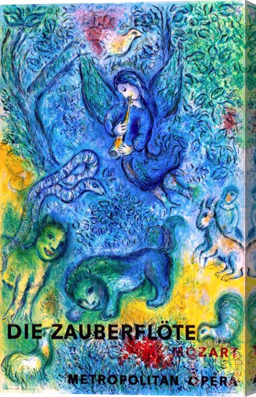 Marc Chagall The Magic Flute Stretched Canvas Print / Canvas Art