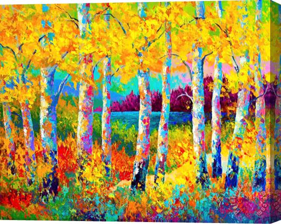 Marion Rose Autumn Jewels Stretched Canvas Painting / Canvas Art
