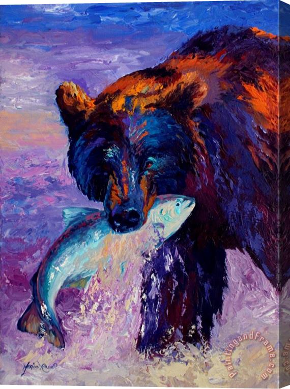 Marion Rose Heartbeats Of The Wild Stretched Canvas Print / Canvas Art