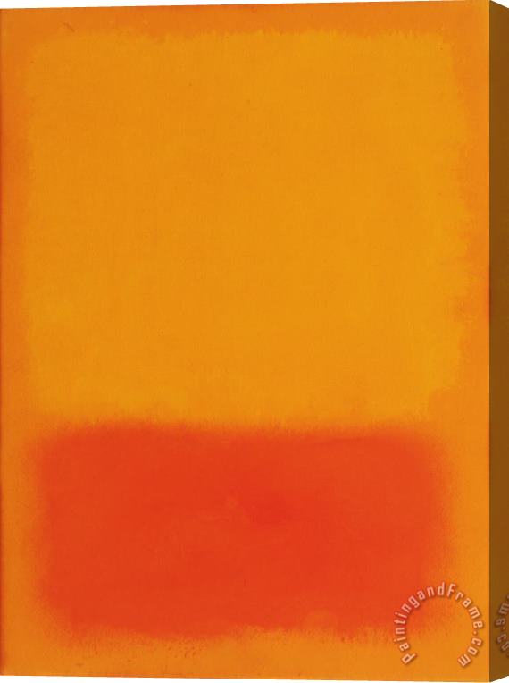 Mark Rothko Untitled. (1968) Stretched Canvas Print / Canvas Art