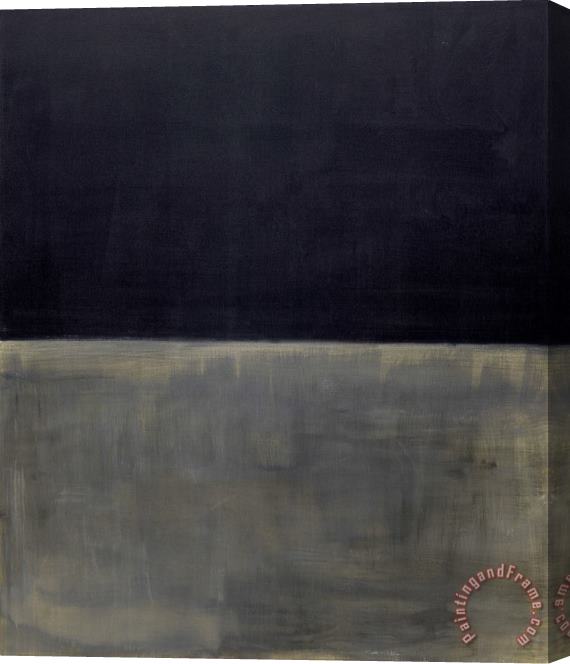 Mark Rothko Untitled (black on Gray) Stretched Canvas Painting / Canvas Art
