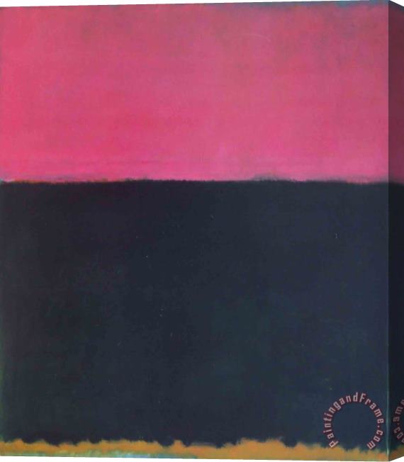 Mark Rothko Untitled 4 Stretched Canvas Painting / Canvas Art