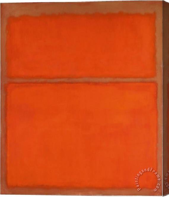 Mark Rothko Untitled 5 Stretched Canvas Painting / Canvas Art