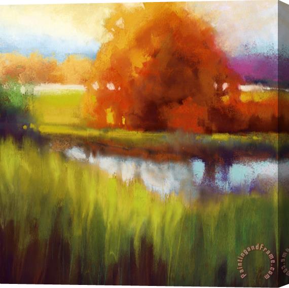 Marla Baggetta Marla Baggetta Spectral Morning Stretched Canvas Painting / Canvas Art
